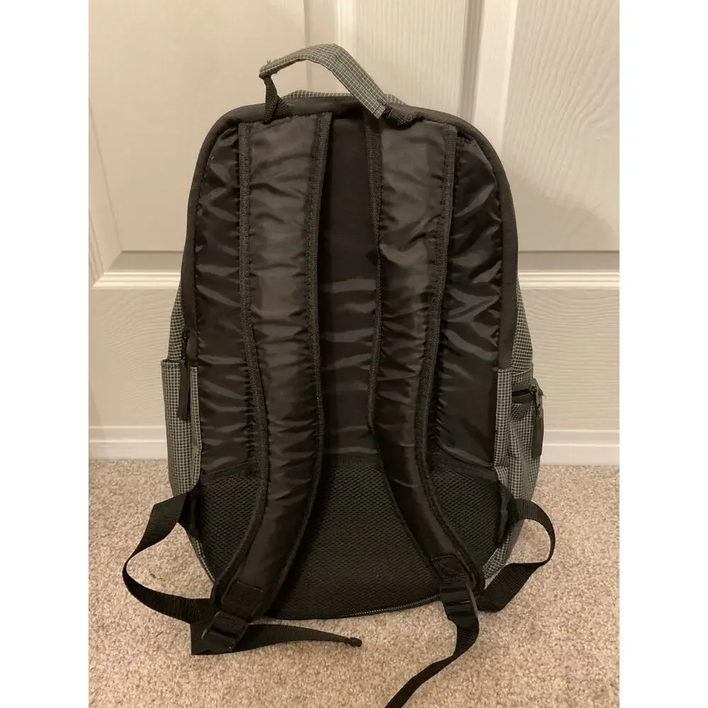 Eastsport Gray Black Laptop Backpack School Travel Book Bag Multi Pocket 16.5